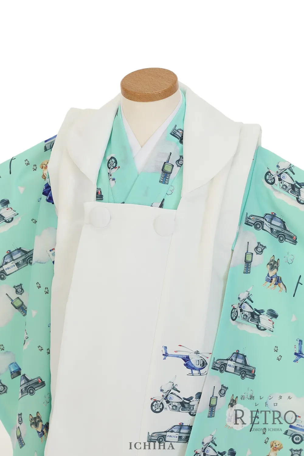 警察車両・警察犬柄